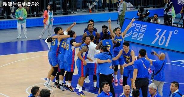 中国男篮大胜菲律宾男篮