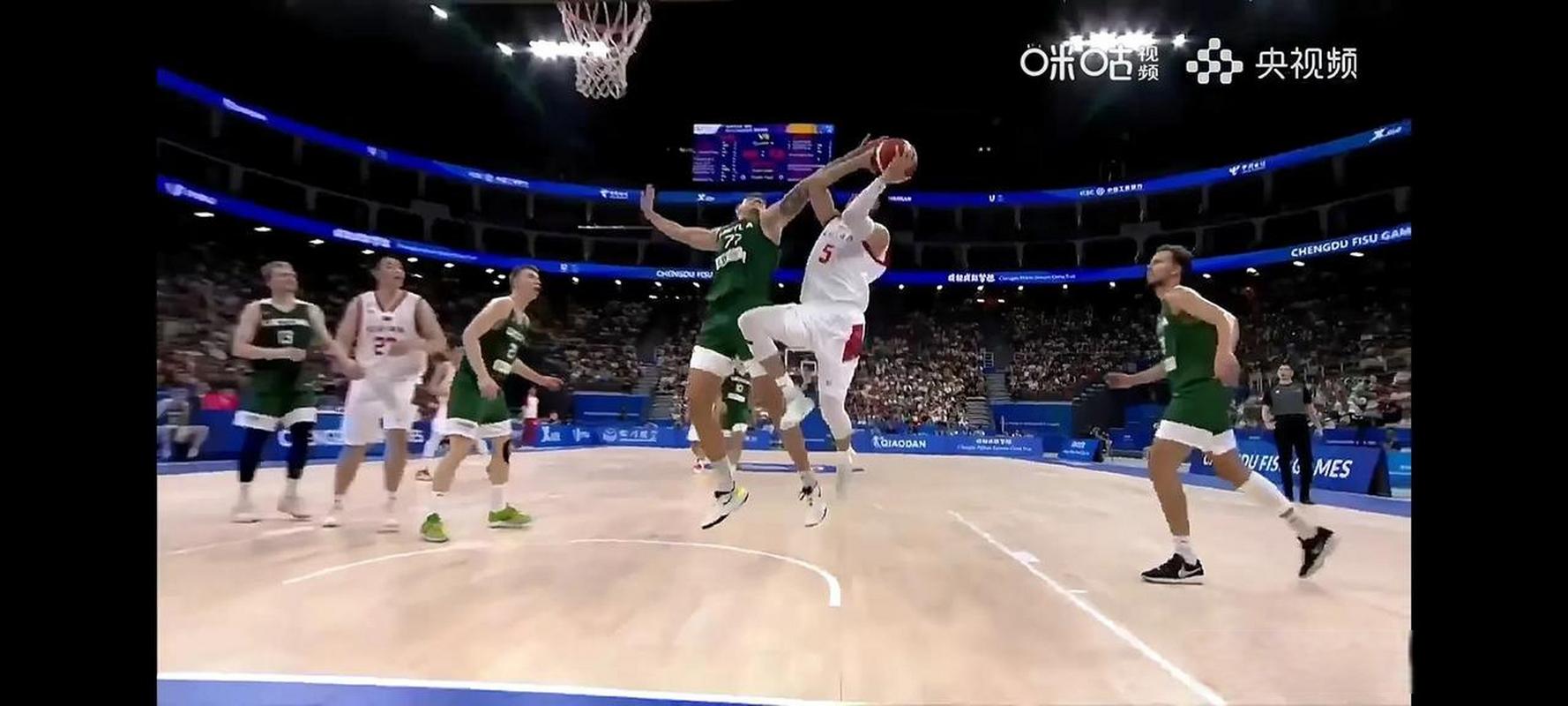 大运会男篮vs立陶宛比分
