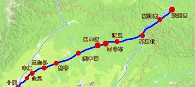 成巴安高铁最新准确线路