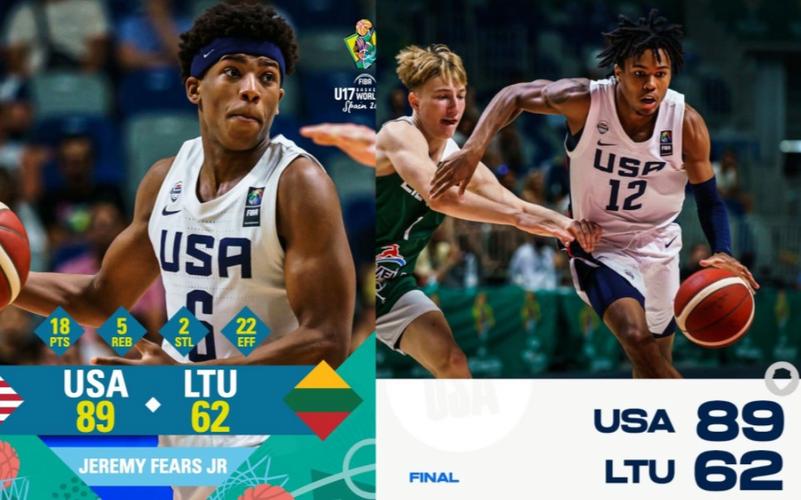 美国男篮vs立陶宛录像