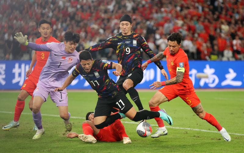 足球中国对韩国