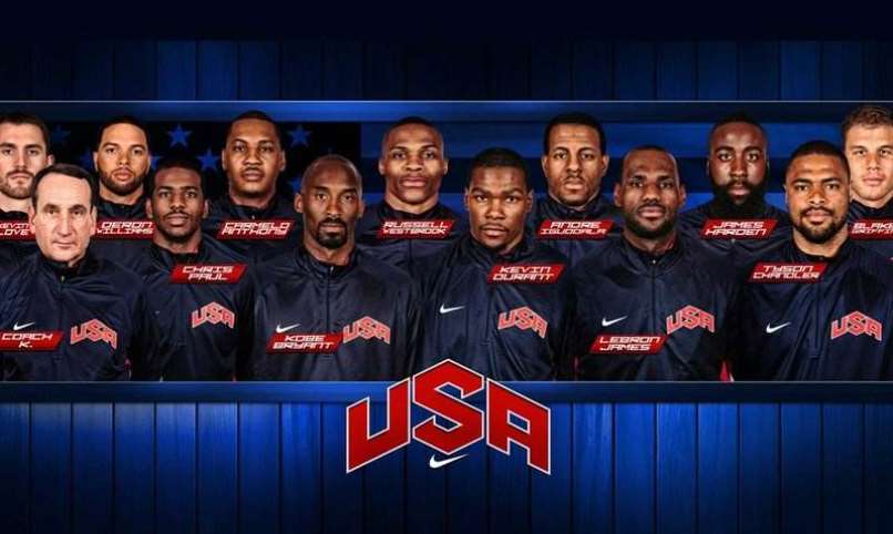 2012奥运会美国男篮得分
